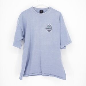 Yesterday Men's Blue Graphic Short Sleeve T-Shirt Size XL‎